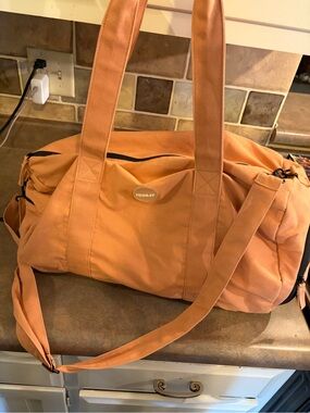 Vooray peach Canvas Duffle Bag